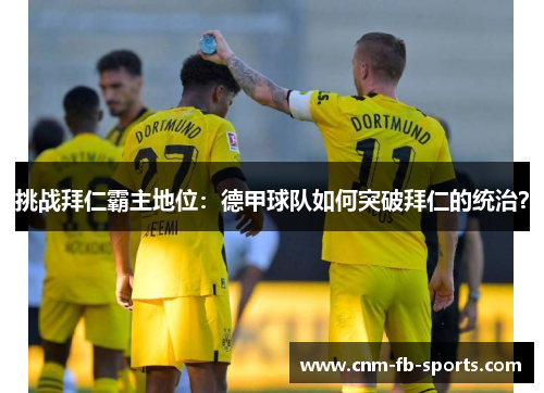 挑战拜仁霸主地位:德甲球队如何突破拜仁的统治? 挑战拜仁霸主地位:德甲球队如何突破拜仁的统治?